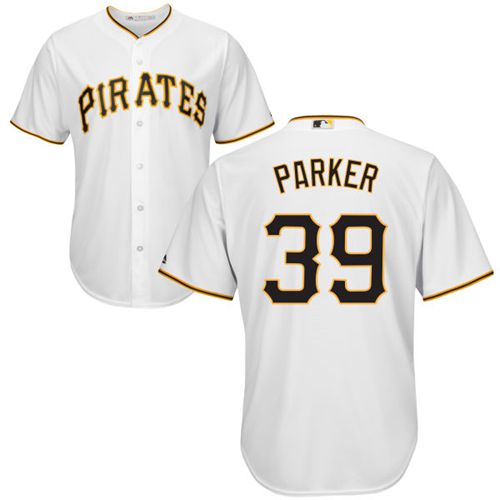 Pirates #39 Dave Parker White New Cool Base Stitched MLB Jersey - Click Image to Close